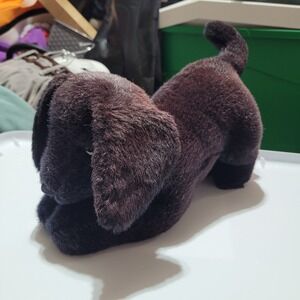 Bestever Black Labrador Retriever Plush Dog Play Bow Position Stuffed Animal